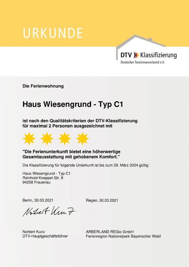 Haus Wiesengrund Frauenau Εξωτερικό φωτογραφία